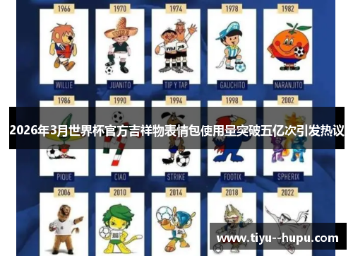 2026年3月世界杯官方吉祥物表情包使用量突破五亿次引发热议 2026年3月世界杯官方吉祥物表情包使用量突破五亿次引发热议